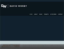 Tablet Screenshot of davidworbyproductions.com